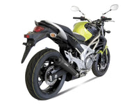 mivv exhaust x cone slip on suzuki gladius 2009 2015