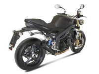 mivv exhaust x cone slip on triumph speed triple 2007 2010