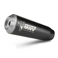 mivv exhaust x m1 slip on ktm 125 390 duke 2021 black