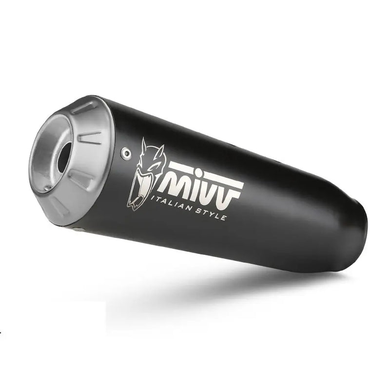 mivv exhaust x m1 slip on ktm 125 390 duke 2021 black