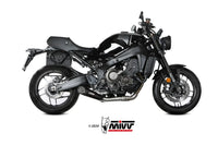 mivv exhaust x m5 full system yamaha xsr900 mt 09 r9 2022 black