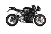 mivv exhaust x m5 slip on triumph street triple 765 r s rs 2017 black