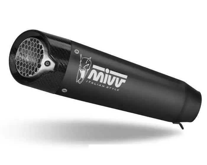 mivv exhaust xm5 full system triumph tiger sport 660 2021 black