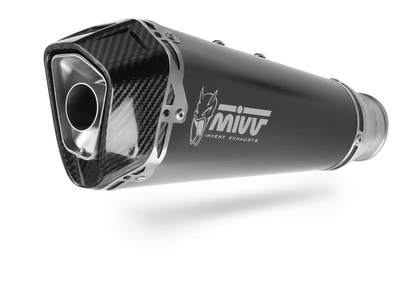 mivv exhausts delta race slip on honda cb650r cbr650r 2019