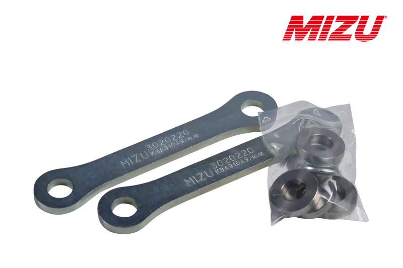 mizu motorcycle lowering kit 35mm suzuki dr z400 e s sm 08