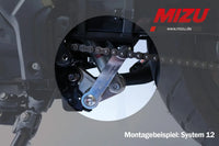mizu motorcycle lowering kit 25mm honda cbr300r 14
