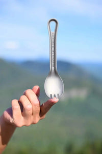 msr titan camping spork