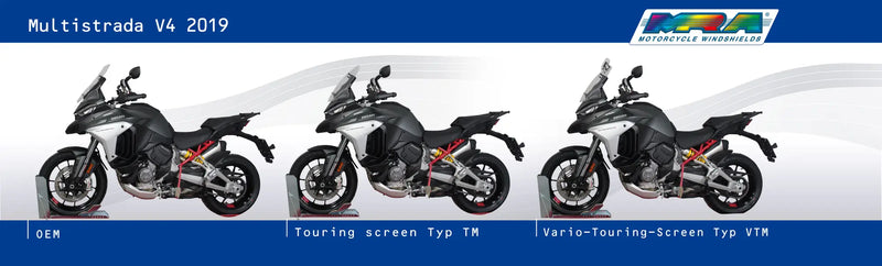 mra touring windshield ducati multistrada v4 2021