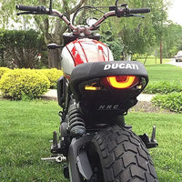 new rage cycles led fender eliminator bracket ducati scrambler 2015 2018