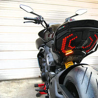 new rage cycles led fender eliminator ducati diavel v4 2023