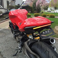 new rage cycles led fender eliminator ducati monster 821 2014 2017