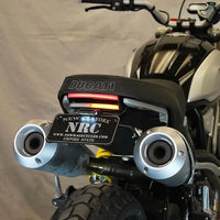 new rage cycles led fender eliminator ducati scrambler 1100 2018