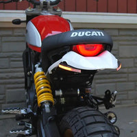 new rage cycles led fender eliminator ducati scrambler desert sled 2017