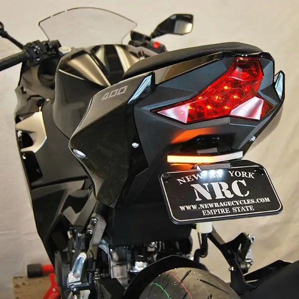 new rage cycles led fender eliminator kawasaki ninja 400 2018