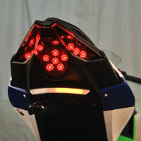new rage cycles led fender eliminator kawasaki ninja 500 z500 2024