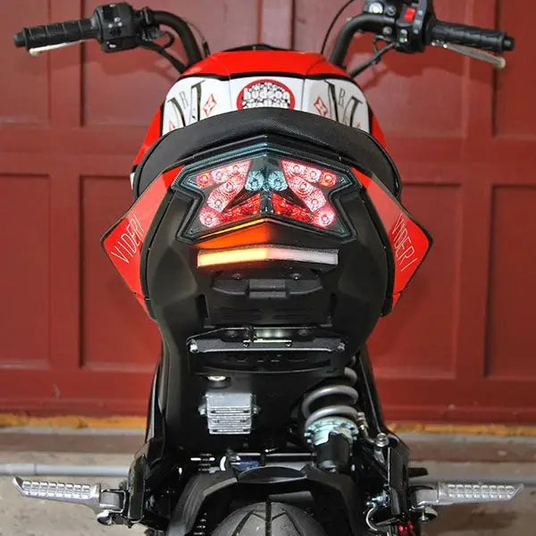 new rage cycles led fender eliminator kawasaki z125 2016