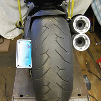 new rage cycles led fender eliminator side mount bracket ducati diavel 2010 2019