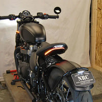 new rage cycles led fender eliminator triumph bobber 2017