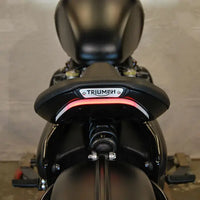 new rage cycles led fender eliminator triumph bobber 2017