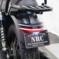 new rage cycles led fender eliminator triumph bonneville t100 t120 2017