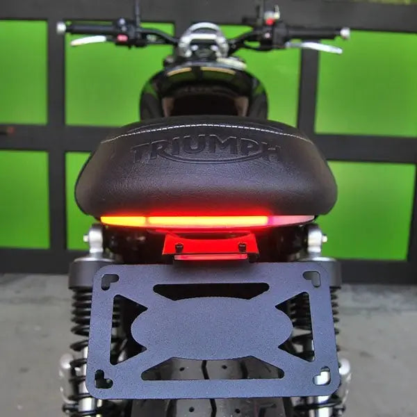 new rage cycles led fender eliminator triumph street twin 2016