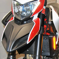 new rage cycles led front turn signals ducati hypermotard 939 821 2013 2019