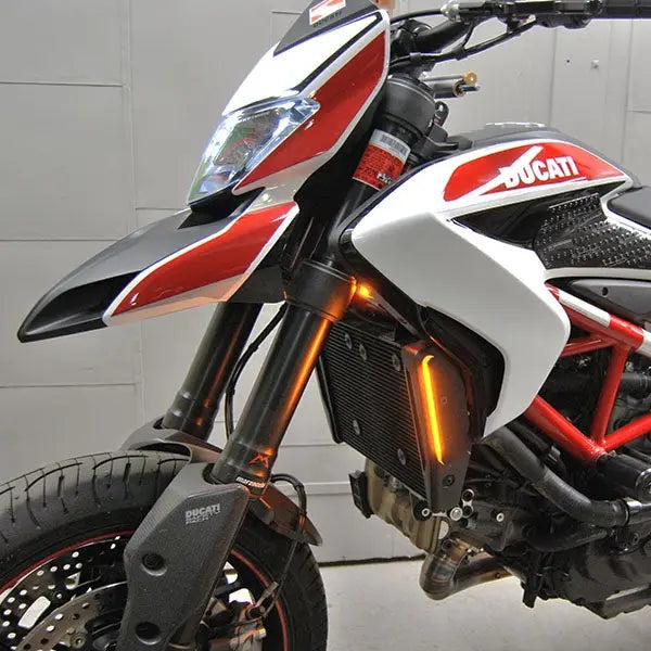 new rage cycles led front turn signals ducati hypermotard 939 821 2013 2019