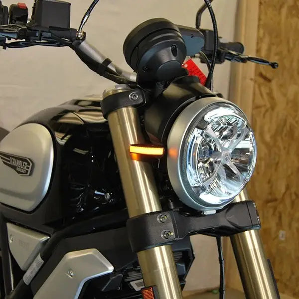 new rage cycles led front turn signals ducati scrambler 1100 2018