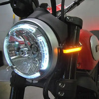 new rage cycles led front turn signals ducati scrambler 2015 2022