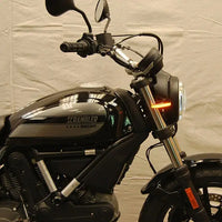 new rage cycles led front turn signals ducati scrambler cafe racer sixty2 desert sled 2015