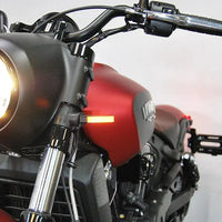 new rage cycles led front turn signals indian scout bobber 2018