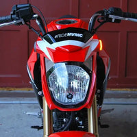 new rage cycles led front turn signals kawasaki z125 2016