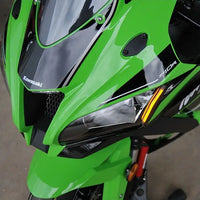 new rage cycles led front turn signals kawasaki zx 10r 2016 2020