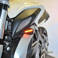 new rage cycles led front turn signals mv agusta brutale 675 800 dragster 2013 2019