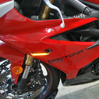 new rage cycles led front turn signals triumph daytona 675 2013