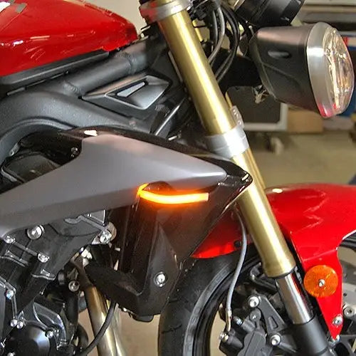 new rage cycles led front turn signals triumph street triple 2013 2017