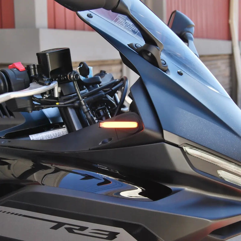 new rage cycles led front turn signals yamaha yzf r3 2025