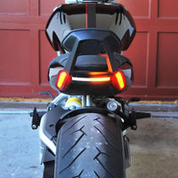 new rage cycles led rear turn signals ducati xdiavel 2016 with backrest
