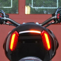new rage cycles led rear turn signals ducati xdiavel 2016 without backrest