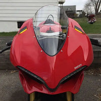 new rage cycles mirror block off led turn signals ducati 1299 panigale 2015 2019