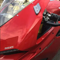 new rage cycles mirror block off led turn signals ducati 959 panigale 2016 2019