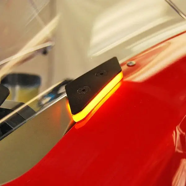 new rage cycles mirror block off led turn signals ducati panigale v2 2020