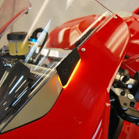 new rage cycles mirror block off led turn signals ducati panigale v2 2020