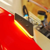 new rage cycles mirror block off led turn signals ducati panigale v2 2020