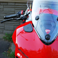 new rage cycles mirror block off led turn signals ducati supersport 939 2017 2020