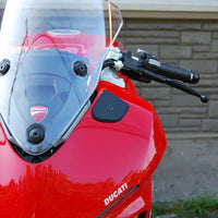 new rage cycles mirror block off led turn signals ducati supersport 939 2017 2020