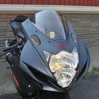new rage cycles mirror block off led turn signals suzuki gsxr600 gsxr750 2006 2017 gsxr1000 2005 2016