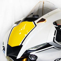 new rage cycles mirror block off led turn signals yamaha r1 r1m 2020 2023