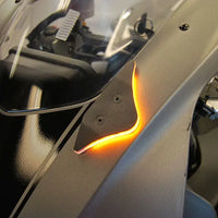 new rage cycles mirror block off led turn signals yamaha r1 r1m r1s 2015 2019