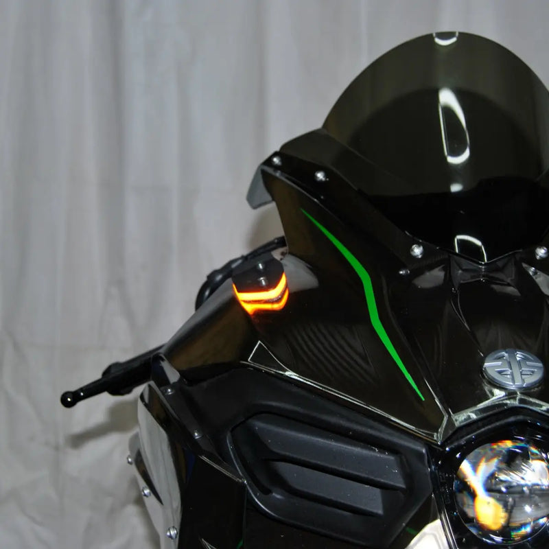 new rage cycles mirror block off plates kawasaki h2 2016